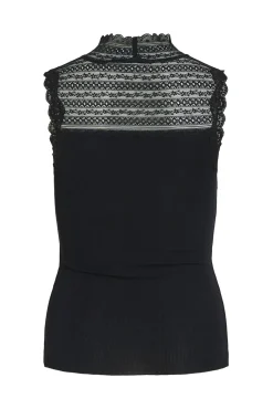 Top con encaje de modal