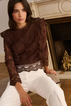 Top encaje Alda