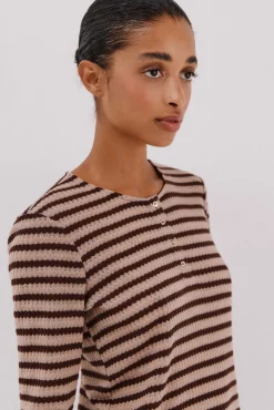 Top estructura rayas