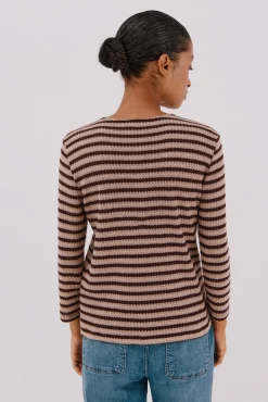 Top estructura rayas