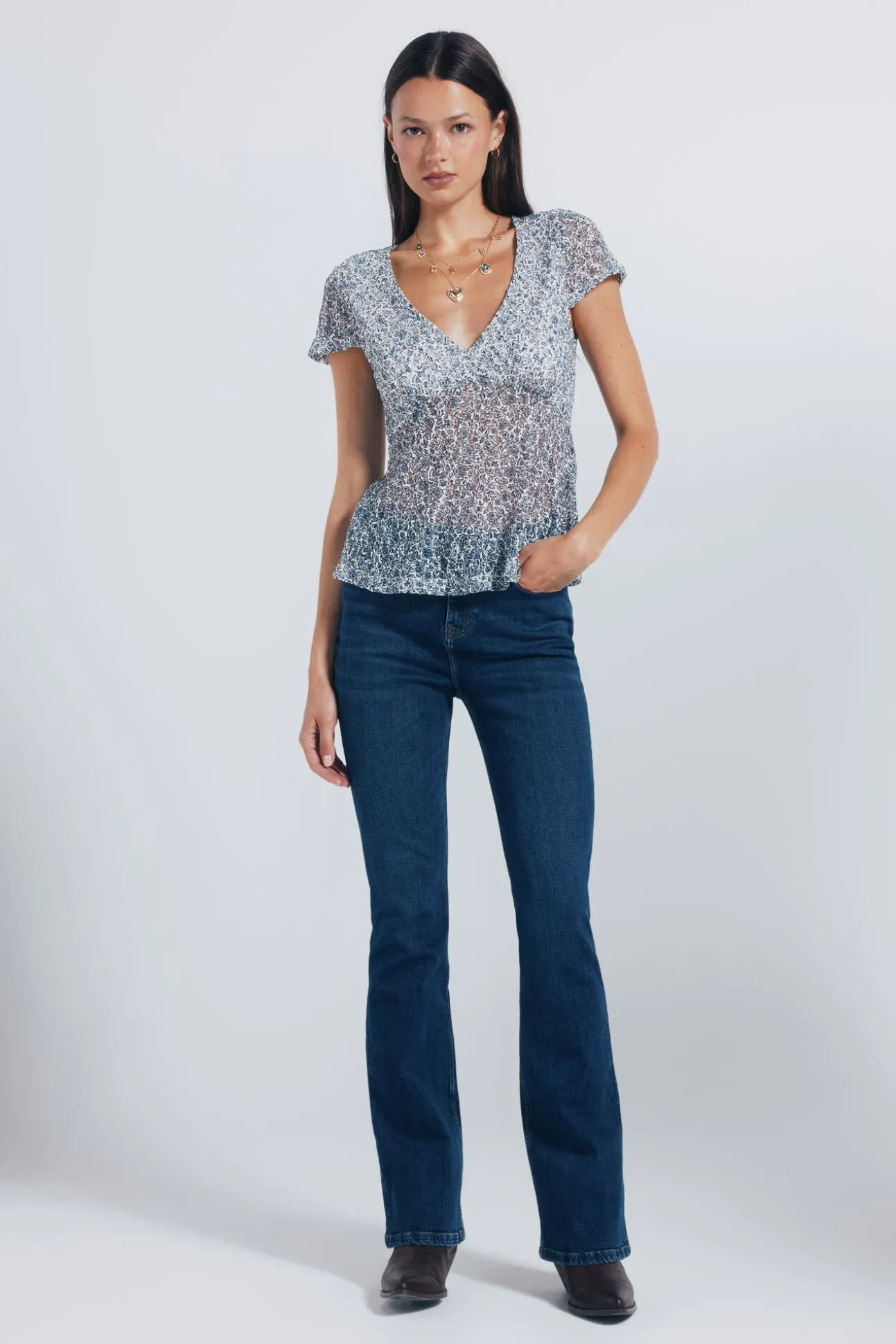 Top florecitas azules