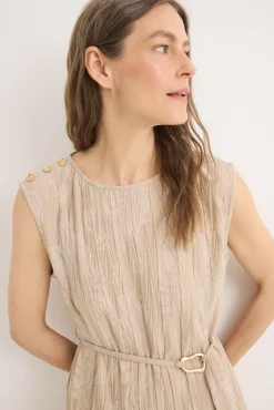 Top jacquard hebilla