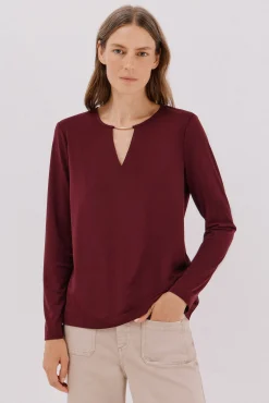 Top pieza dorada escote