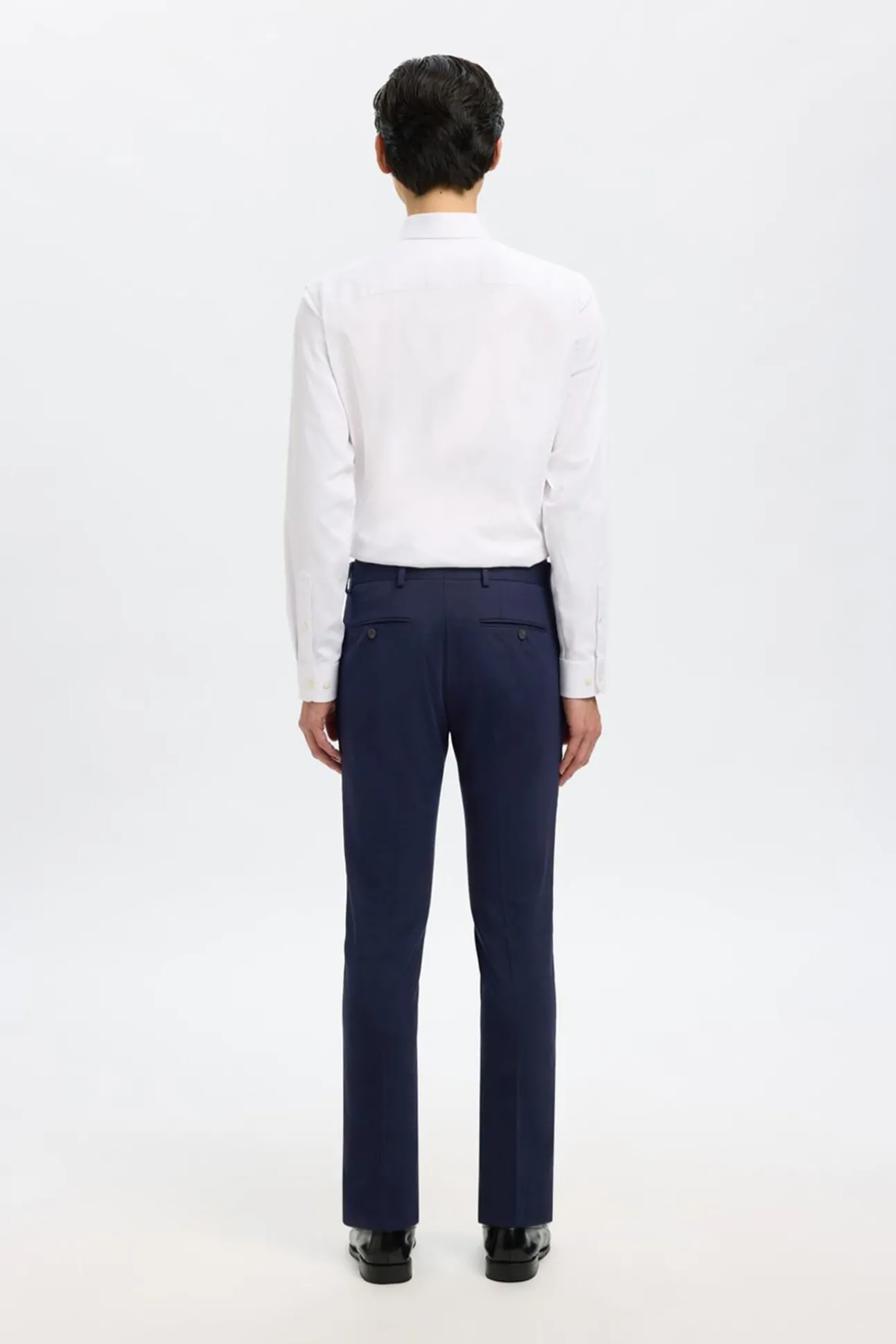 Traje de dos piezas slim fit lana fría