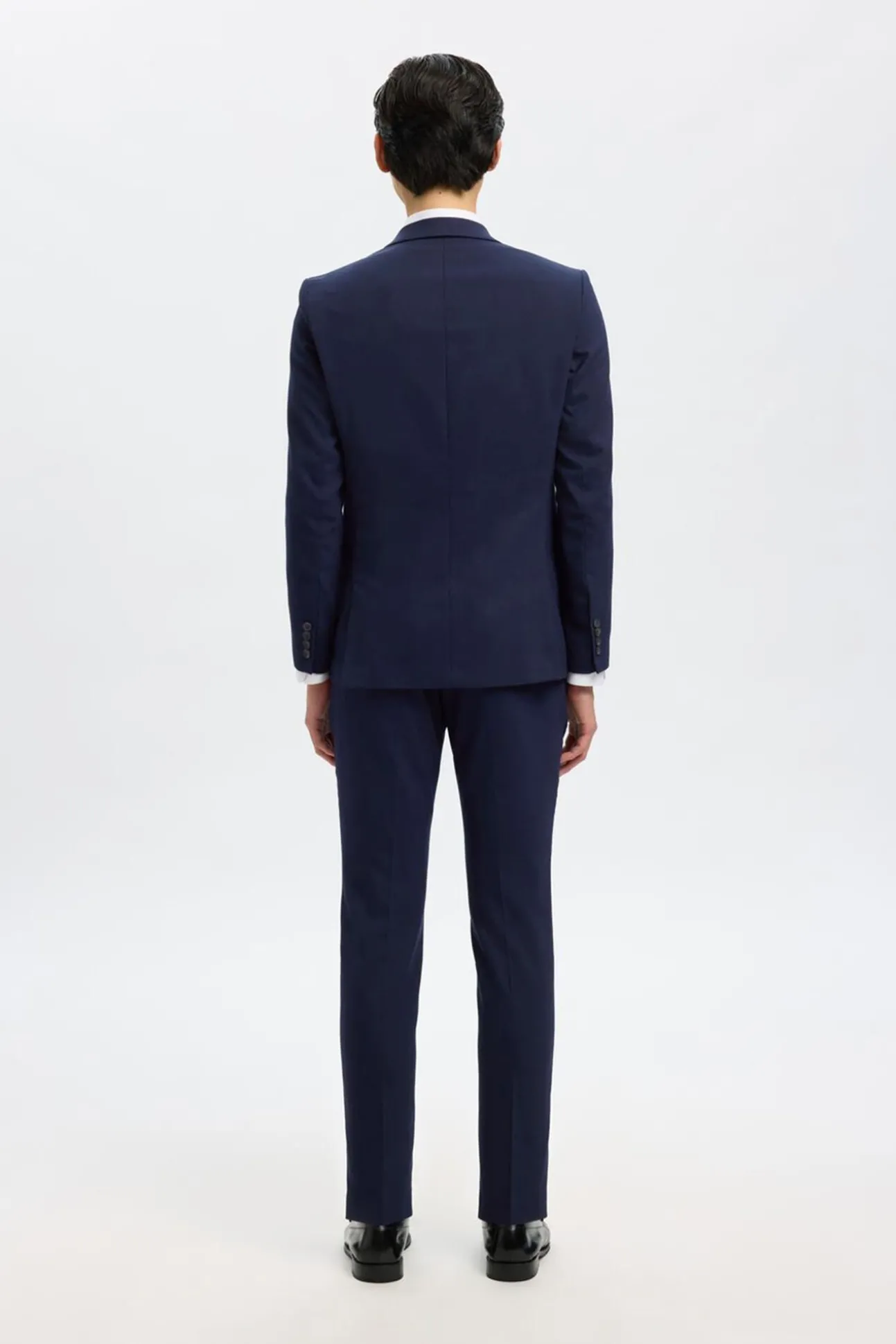 Traje de dos piezas slim fit lana fría