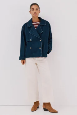 Trench corta vaquera