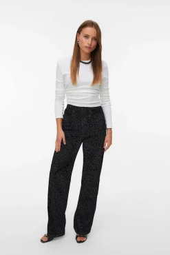 Vaquero animal print pernera ancha