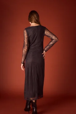 Vestidao largo encaje