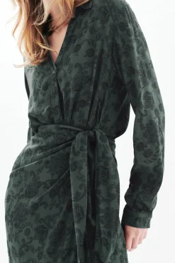 Vestido 100% viscosa