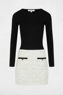 Vestido corto ajustado