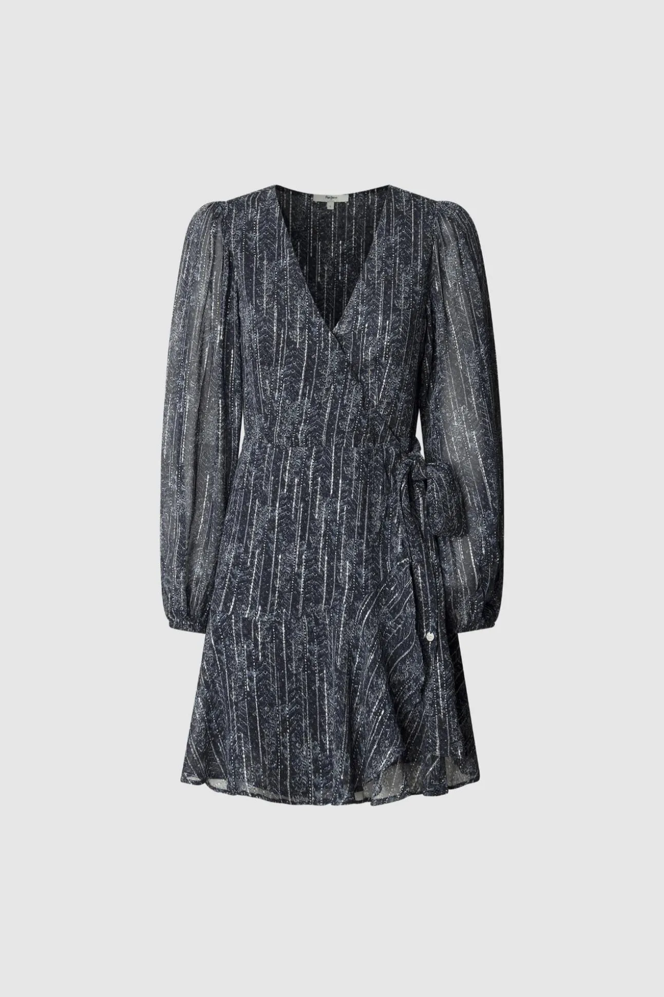 Vestido Corto Cruzado