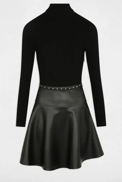 Vestido corto de patinadora