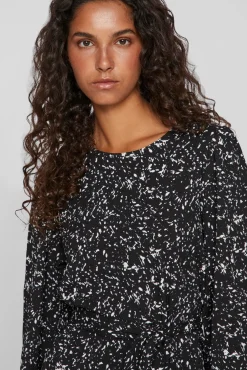 Vestido corto estampado