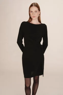 Vestido corto lúrex