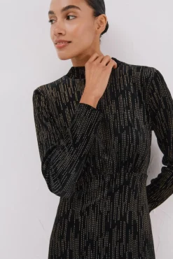 Vestido corto toques brillantes