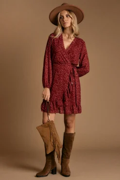 Vestido cruzado Nati