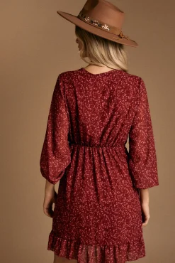 Vestido cruzado Nati