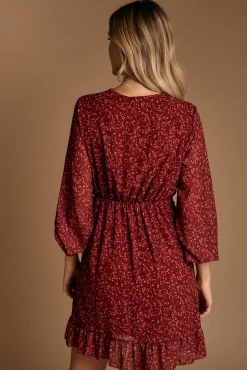 Vestido cruzado Nati