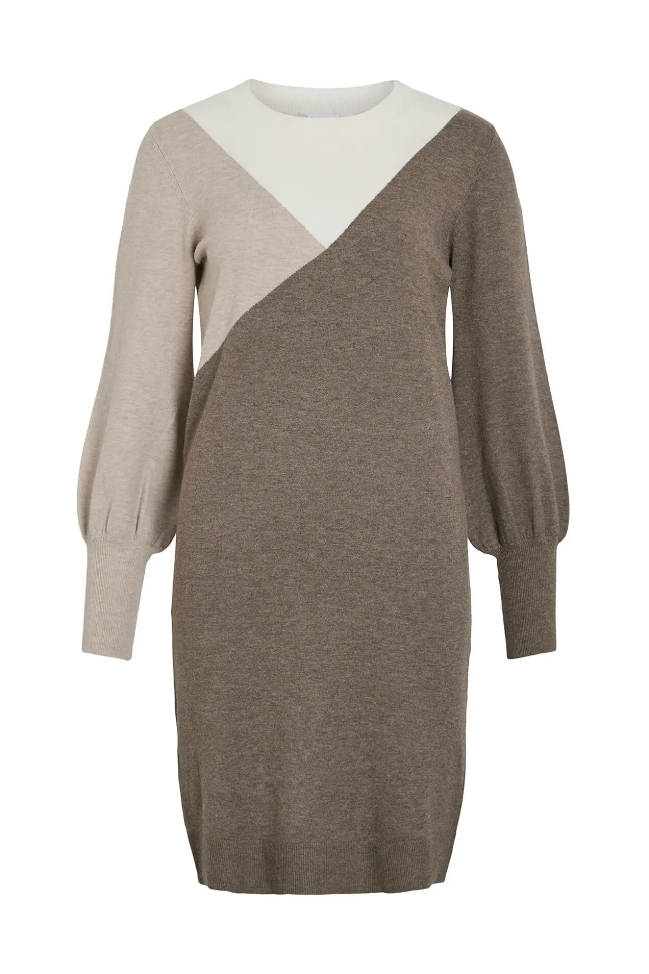 Vestido de punto con viscosa