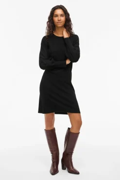 Vestido de punto con viscosa