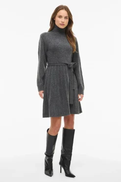 Vestido de punto corto