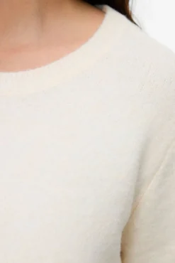 Vestido de punto manga larga talla grande