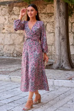 Vestido estampado Cirila