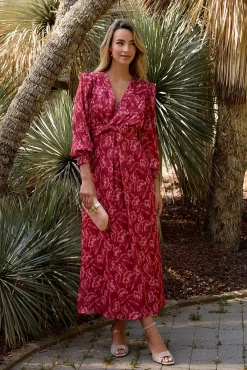 Vestido estampado Nides