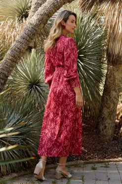 Vestido estampado Nides