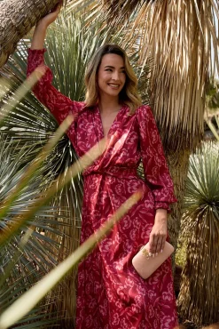 Vestido estampado Nides