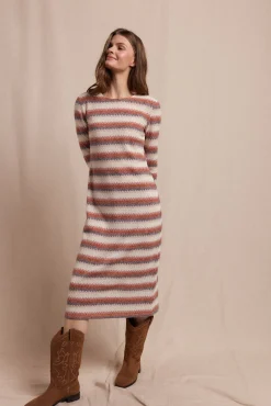 Vestido estructura multicolor