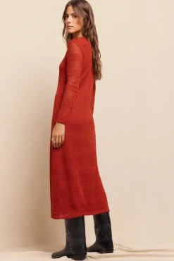 Vestido estructura rústica