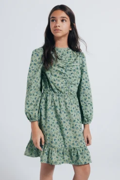 Vestido flores niña