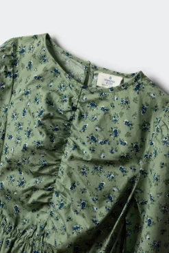 Vestido flores niña