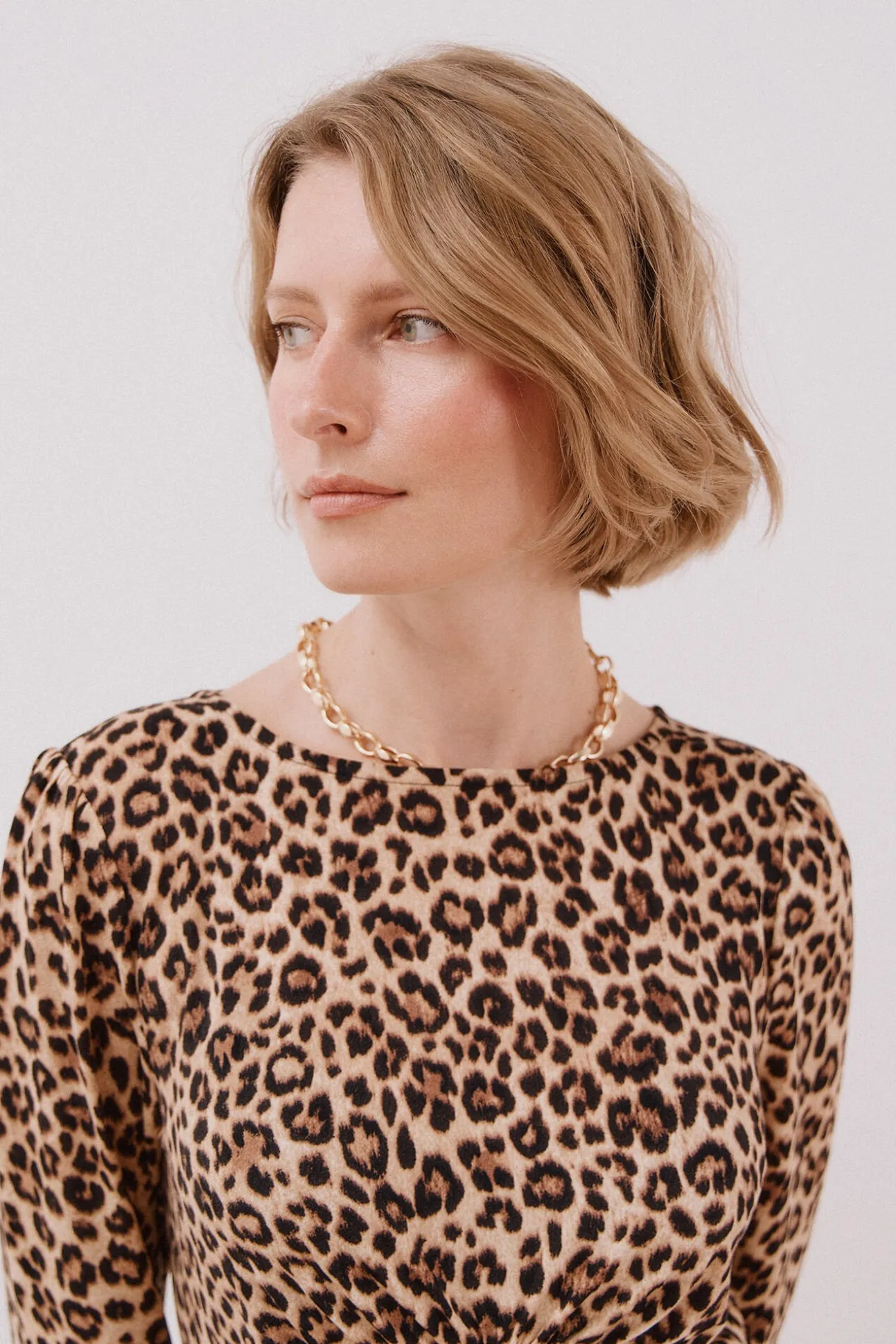 Vestido frunce pecho