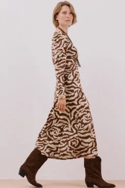 Vestido frunce pecho