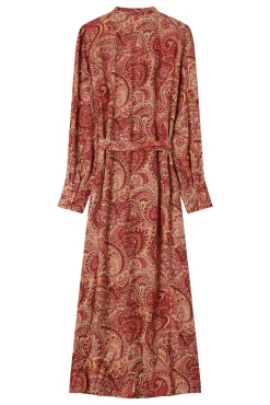 Vestido largo con estampado