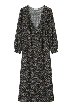 Vestido largo envolvente