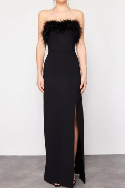 Vestido largo palanbra de honor