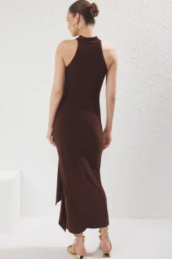 Vestido maxi ajustado