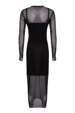 Vestido midi ajustado