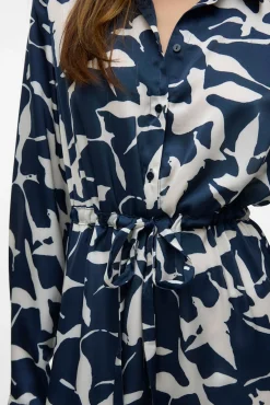 Vestido midi camisero