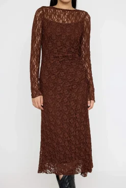 Vestido midi espalda abierta