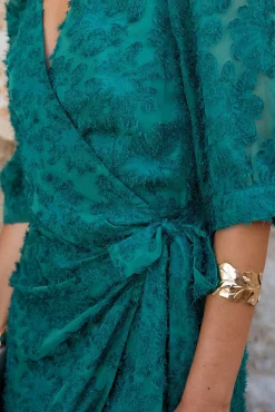 Vestido midi estampado