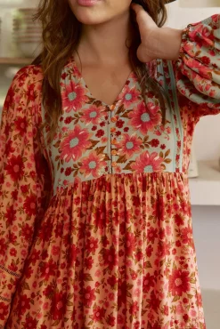 Vestido midi Eve estampado Lilliana