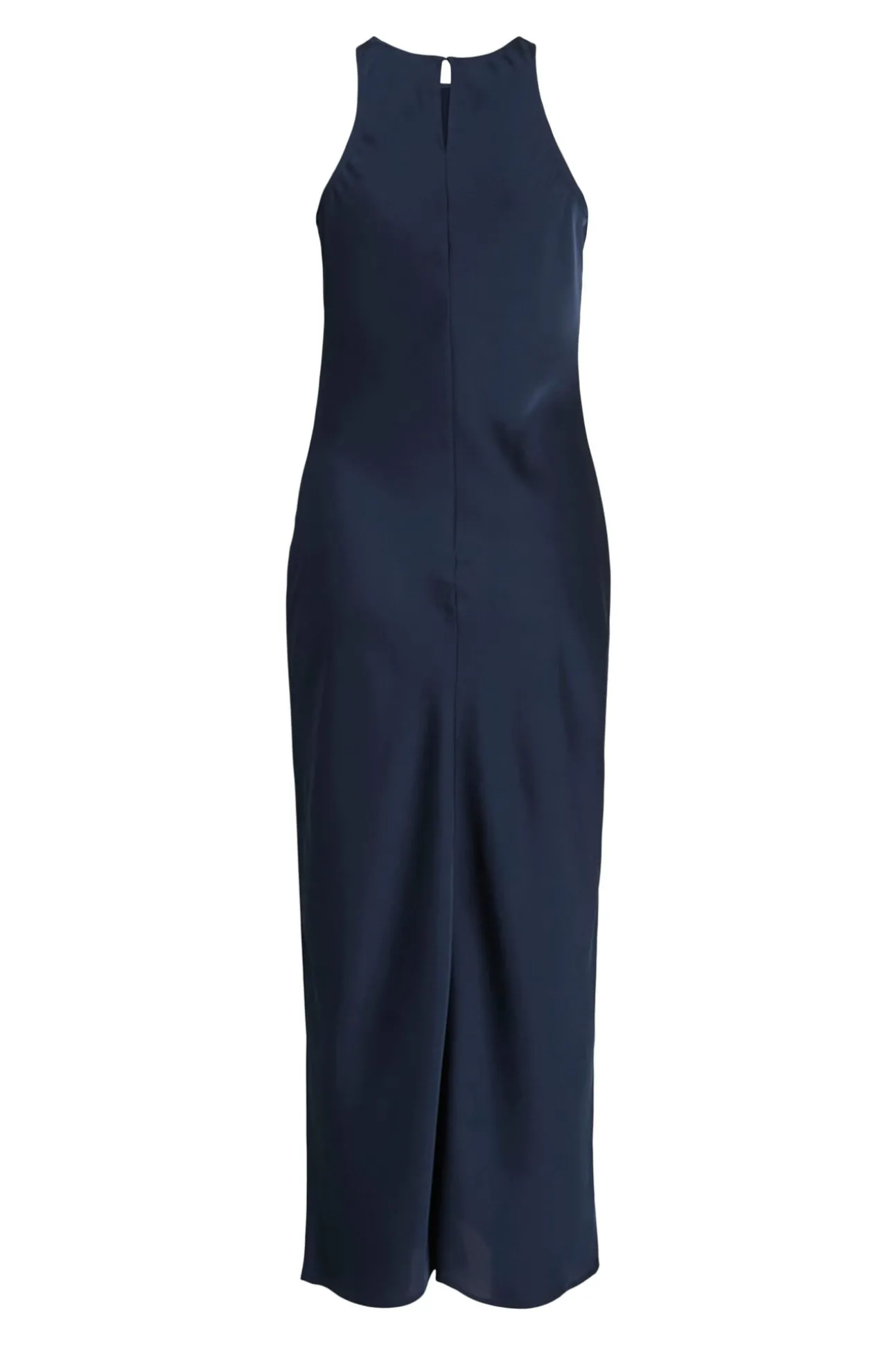 Vestido midi satinado