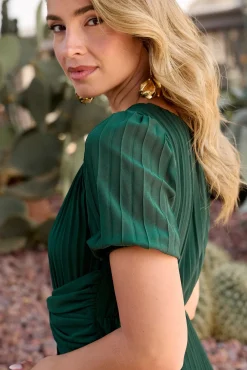 Vestido plisado Eulalia