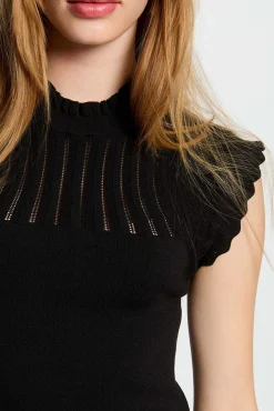 Vestido punto corto evasé