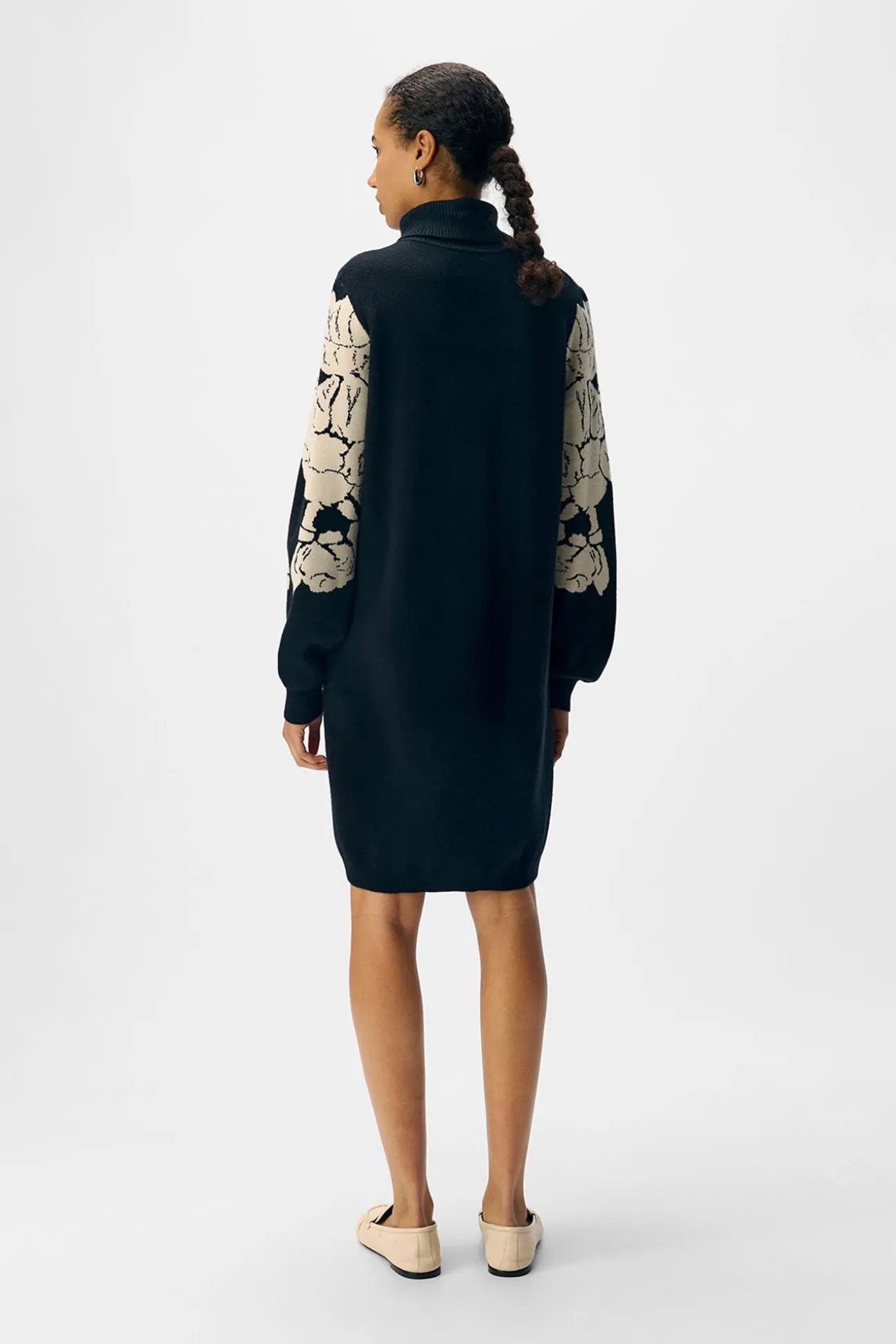 Vestido punto estampado