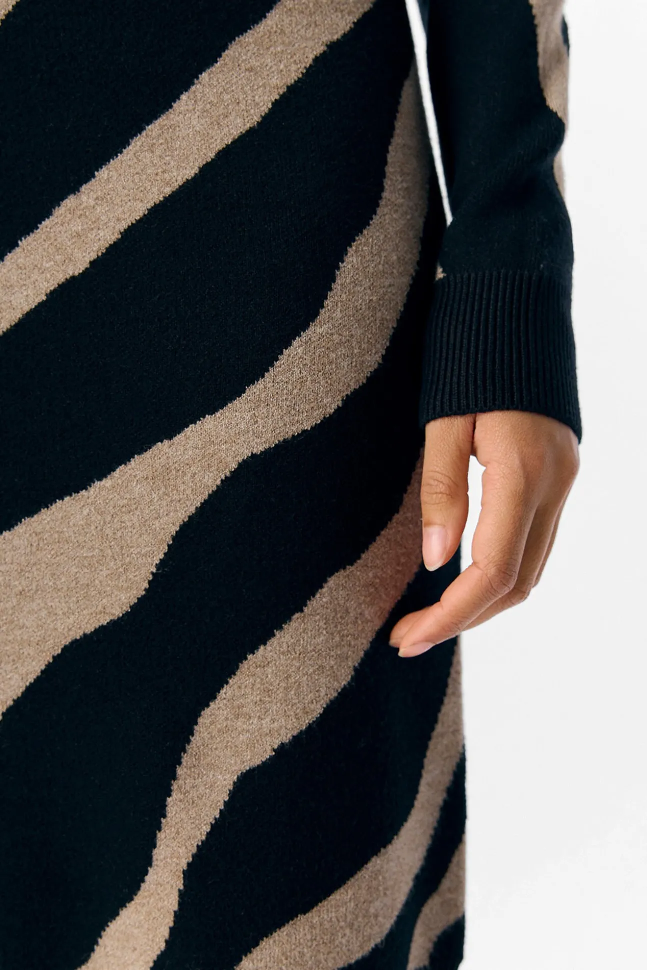 Vestido punto estampado